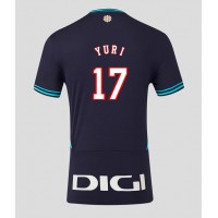 Moški Nogometni dresi Athletic Bilbao Yuri Berchiche #17 Gostujoči 2025-26 Kratek Rokav